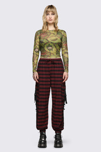 Black Friday - Living Tartan Cargo Pant - multi