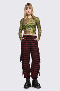 Black Friday - Living Tartan Cargo Pant - multi