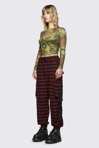 Black Friday - Living Tartan Cargo Pant - multi