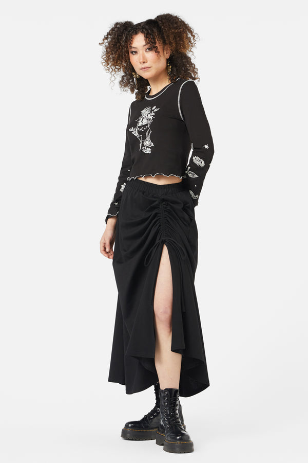 black