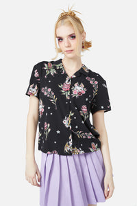 Black Friday - Fruity Bat Blouse - black