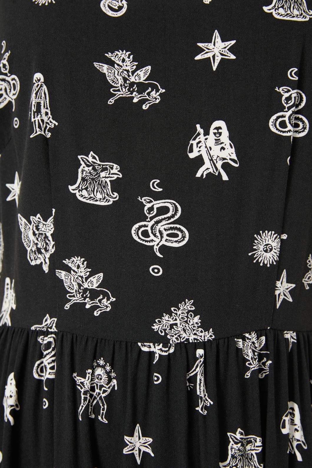 Darc Printed Midi Dress