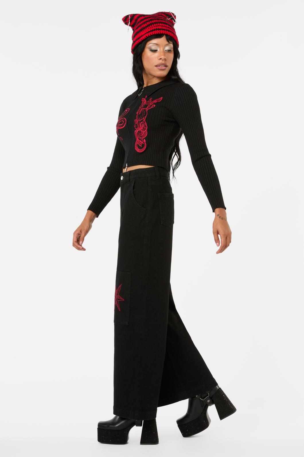 black