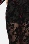 Black Friday - Lush Burnout Velvet Pants - multi
