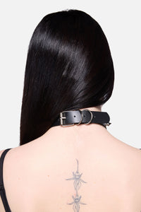 Black Friday - Ring & Spike Choker - black