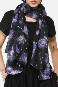 Black Friday - Witches Familiar Scarf - black