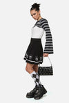 Black Friday - Cranium Skull Handbag - black