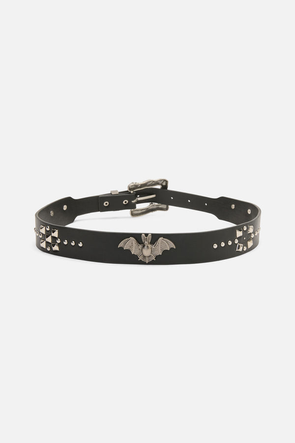 Black Friday - Bat & Stud Belt - black