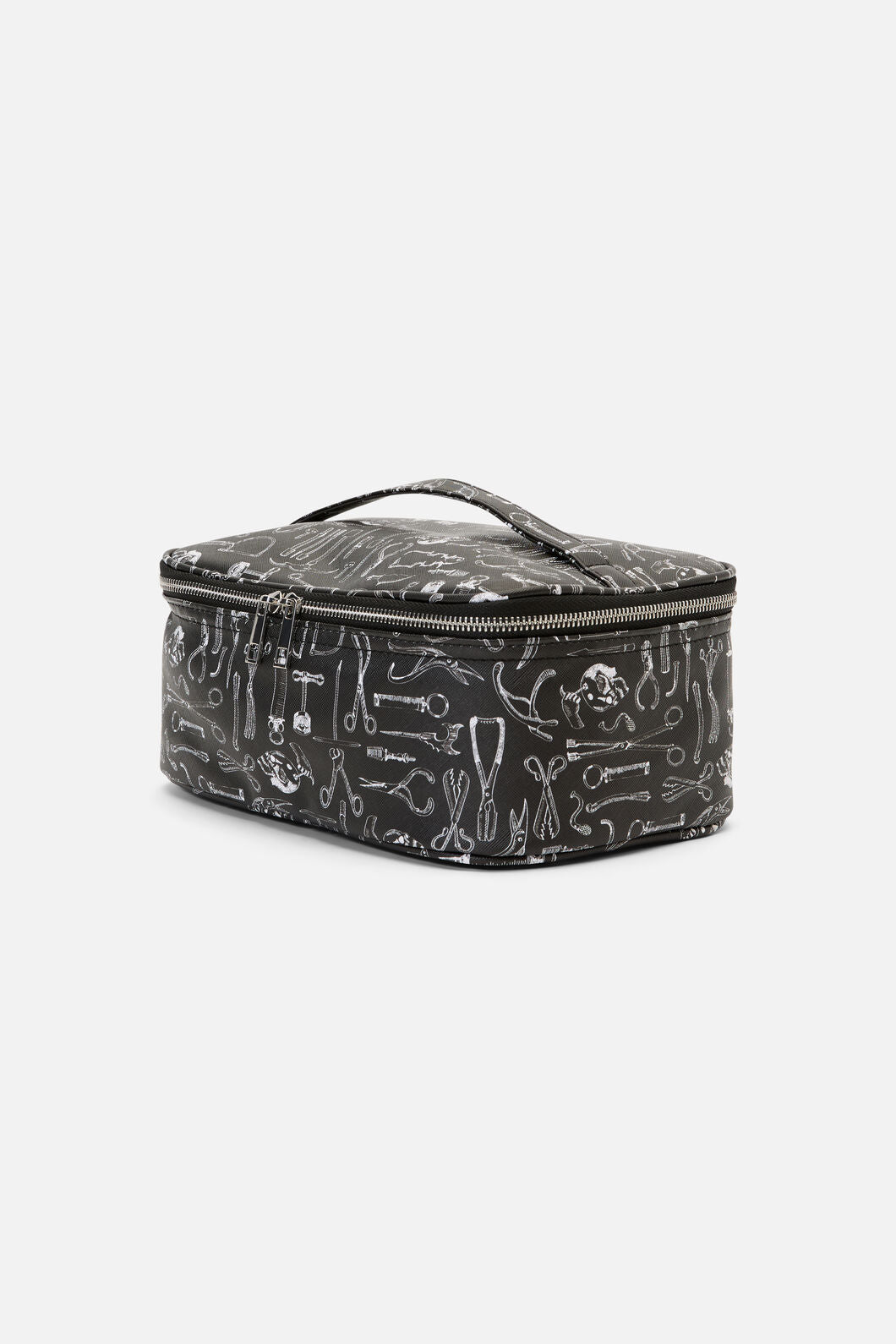 Black Friday - Barbaric Cosmetic Case - black-white