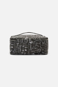 Black Friday - Barbaric Cosmetic Case - black-white