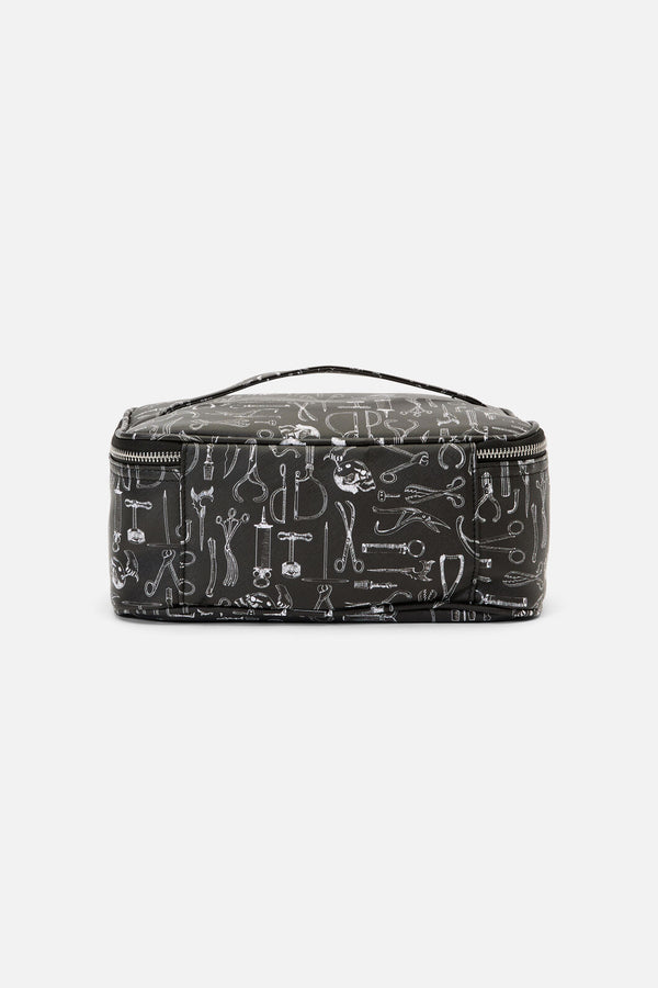 Black Friday - Barbaric Cosmetic Case - black-white