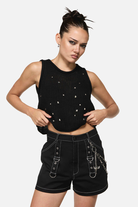 Black Friday - Lock & Key Pant Chain - silver