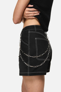 Black Friday - Lock & Key Pant Chain - silver