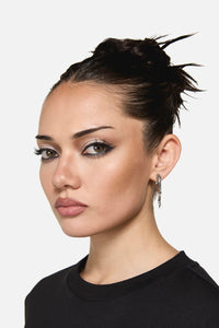 Black Friday - Tenticle Earrings - silver