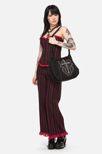 Black Friday - Gothic Slouch Bag - black
