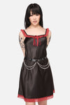 Black Friday - O-Ring & Chain Belt - black-silver