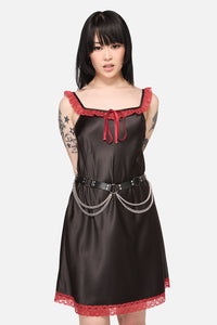 Black Friday - O-Ring & Chain Belt - black-silver