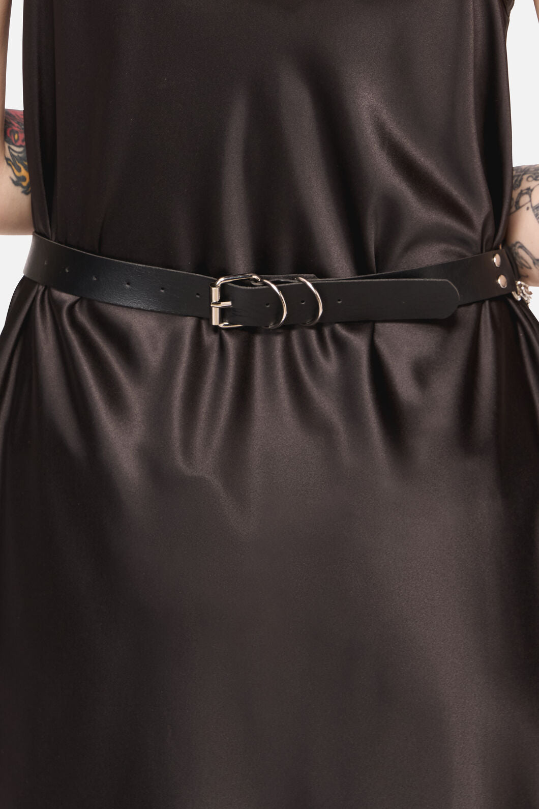 Black Friday - O-Ring & Chain Belt - black-silver