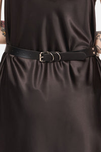 Black Friday - O-Ring & Chain Belt - black-silver