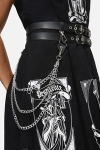 Black Friday - Bandaged Waist Belt - black