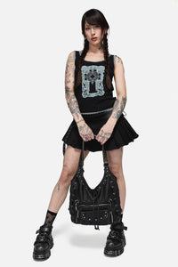 Black Friday - Large Slouch Stud Bag - black