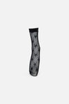 Black Friday - Stars Fishnet Socks - black
