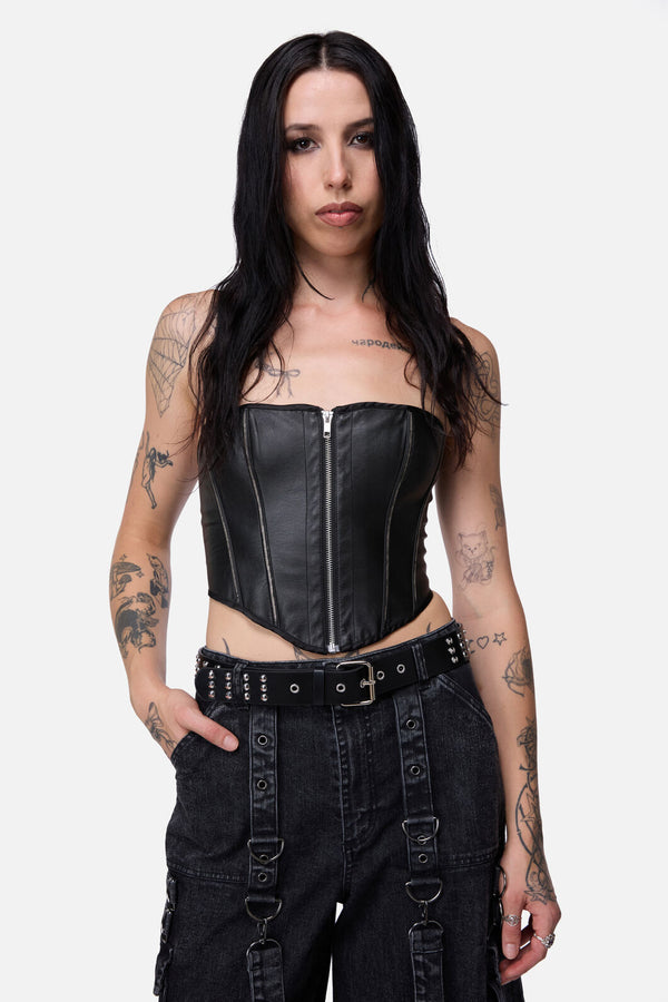 Black Friday - Simple Stud Belt - black