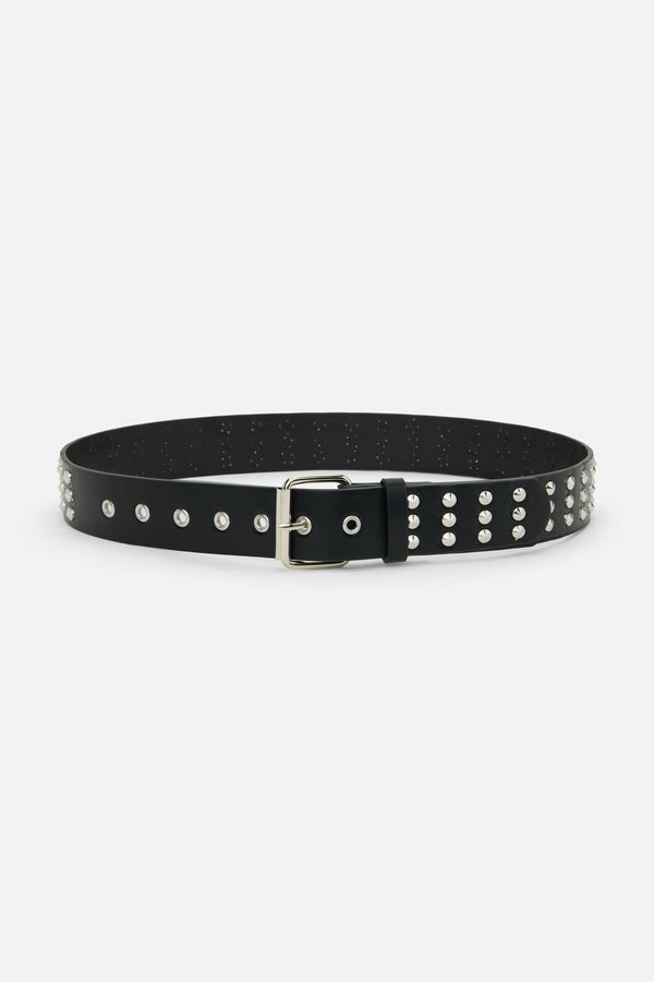 Black Friday - Simple Stud Belt - black
