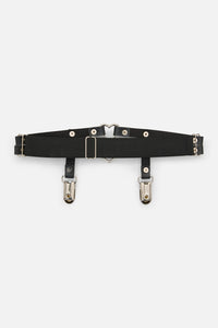 Black Friday - Stud Heart Ring Garter - black