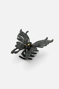 Black Friday - Black Butterfly Claw Clip - black