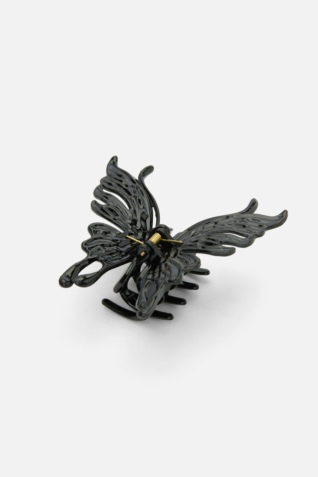 Black Friday - Black Butterfly Claw Clip - black