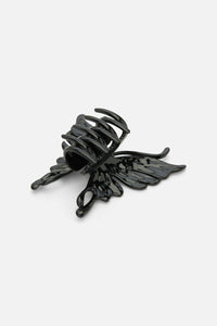 Black Friday - Black Butterfly Claw Clip - black