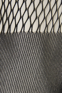 Black Friday - Fishnet Thigh Tights - black