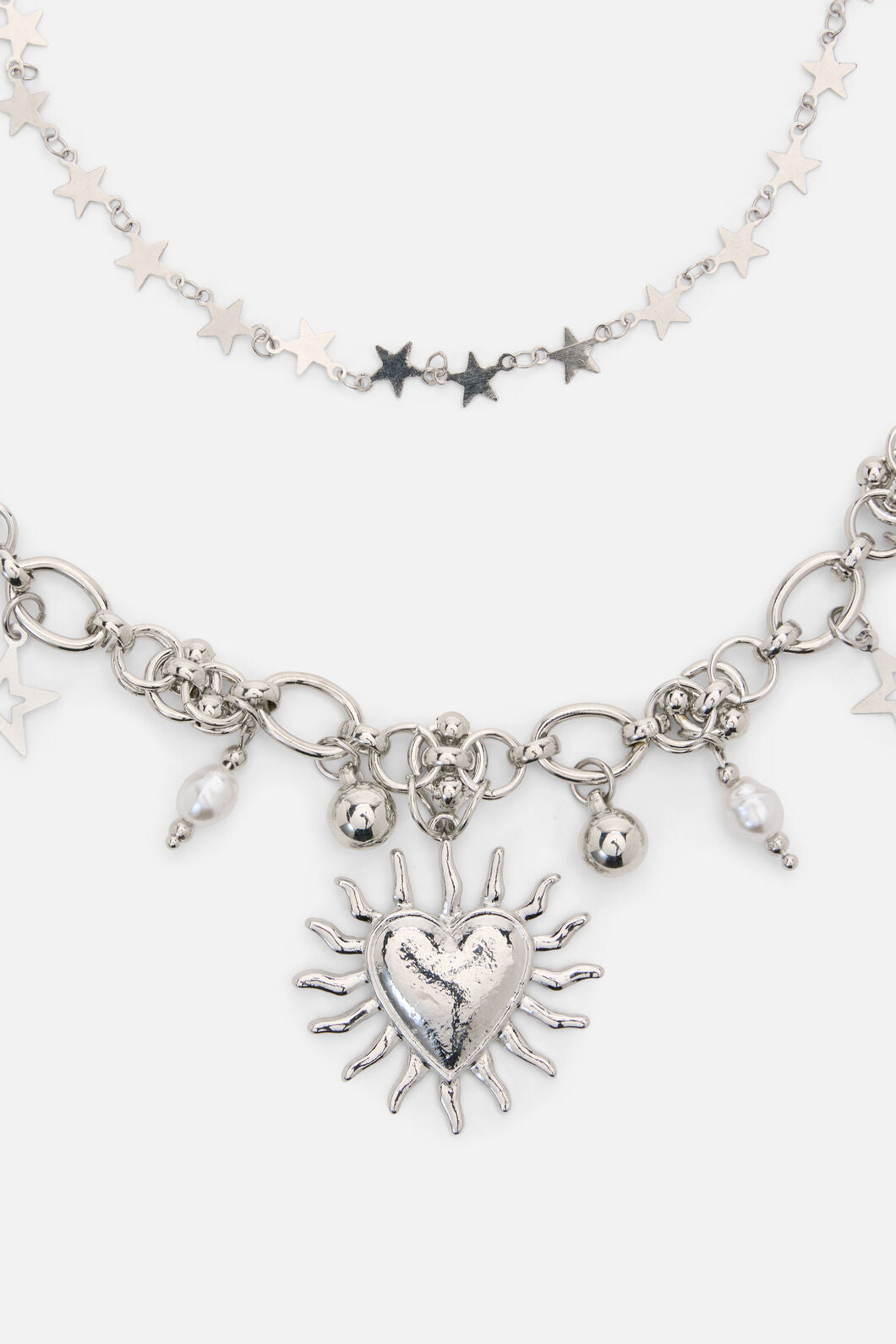 Black Friday - Charmed Necklace - silver