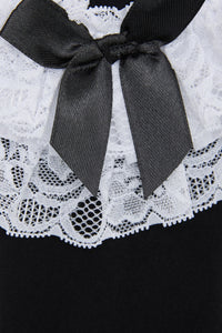 Black Friday - Black Lacey Long Socks - black