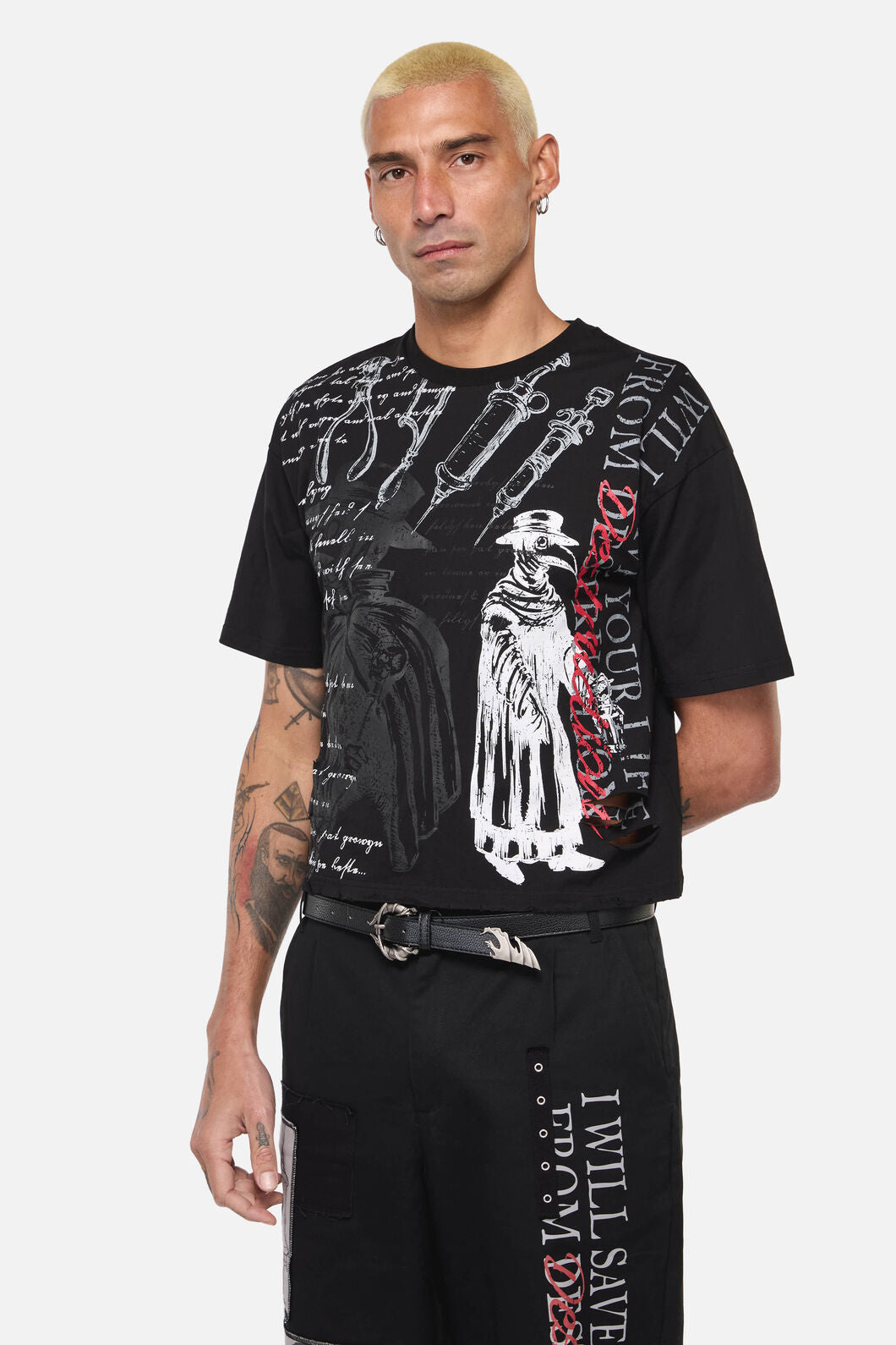 Black Friday - Wrapped Buckle Belt - black