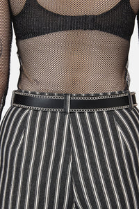 Black Friday - Chain Trim Belt - black