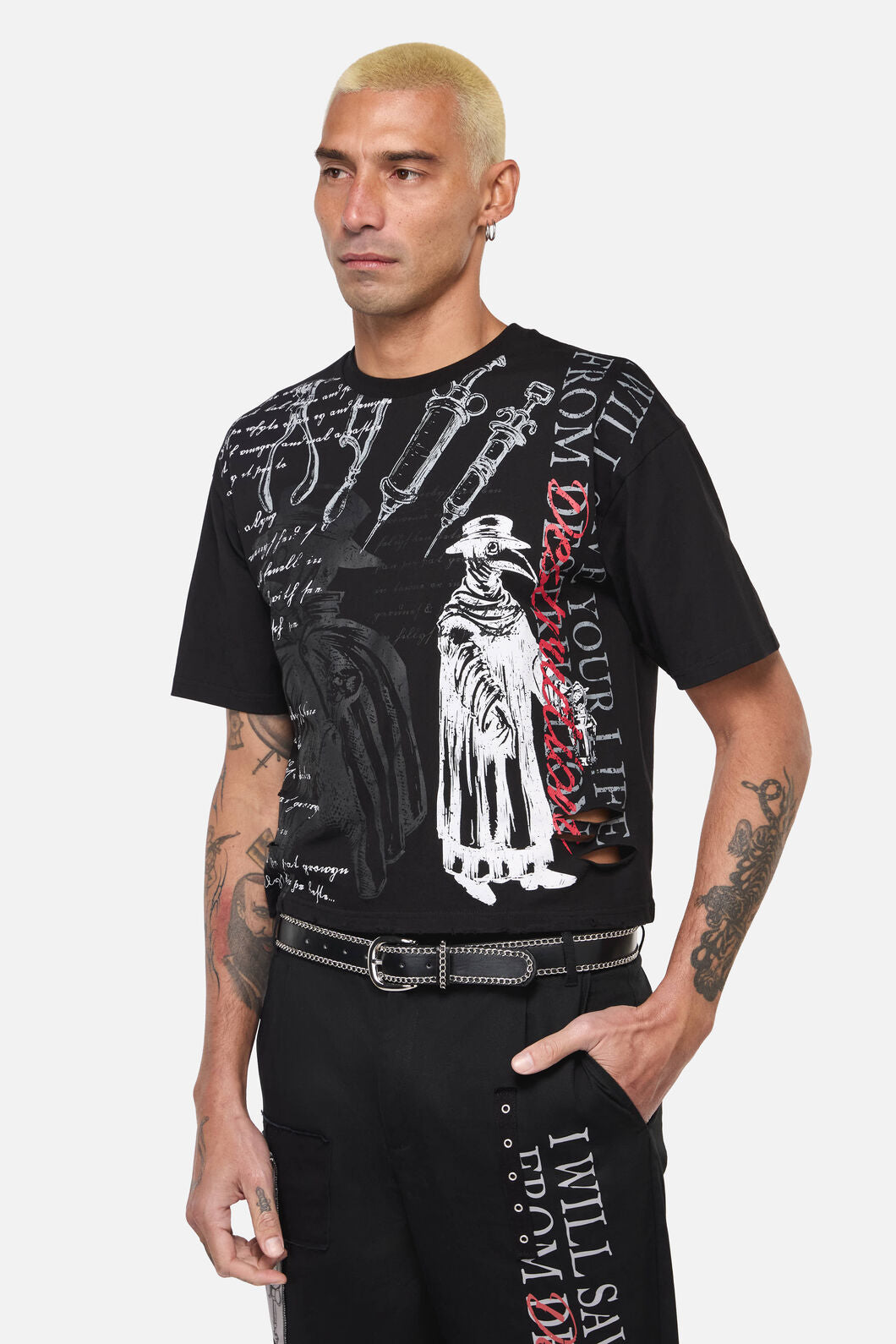 Black Friday - Chain Trim Belt - black