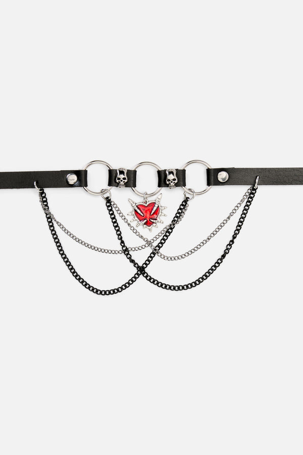 Black Friday - Mix Charm Choker - black