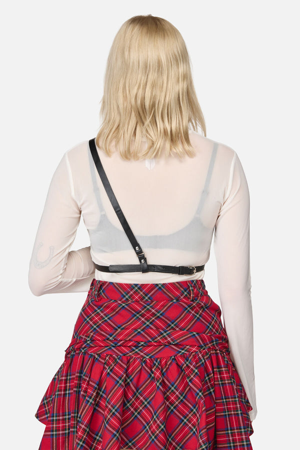 Black Friday - One Shoulder Large RingHarness - black