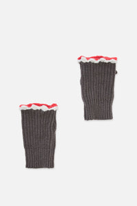 Black Friday - Shark Fingerless Gloves - grey