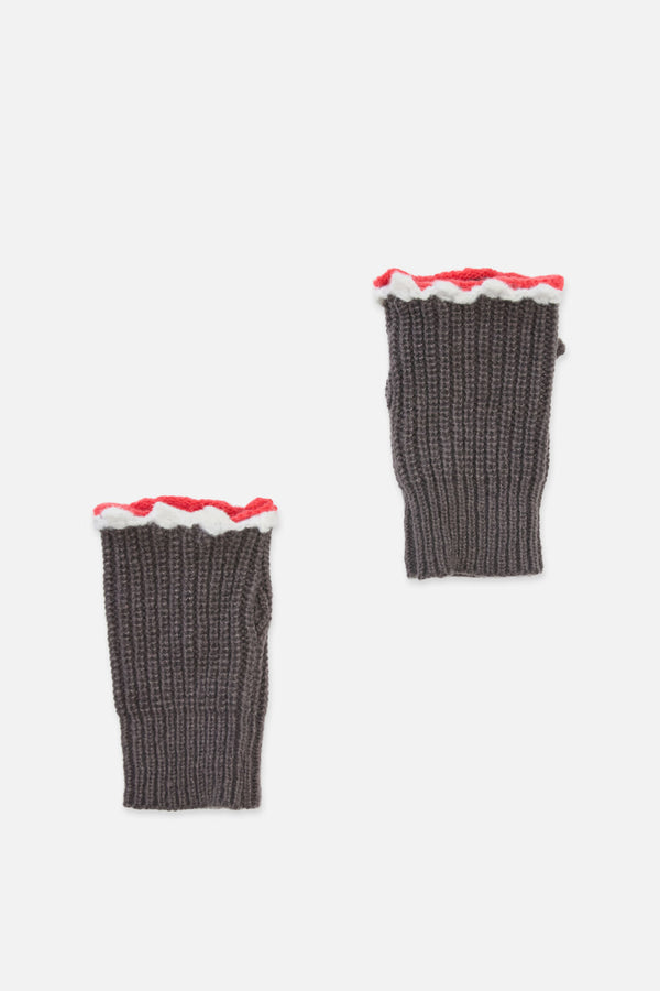Black Friday - Shark Fingerless Gloves - grey