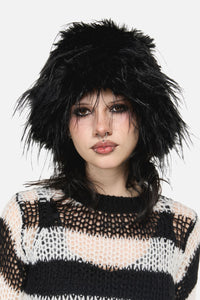 Black Friday - It Fluffy Hat - black