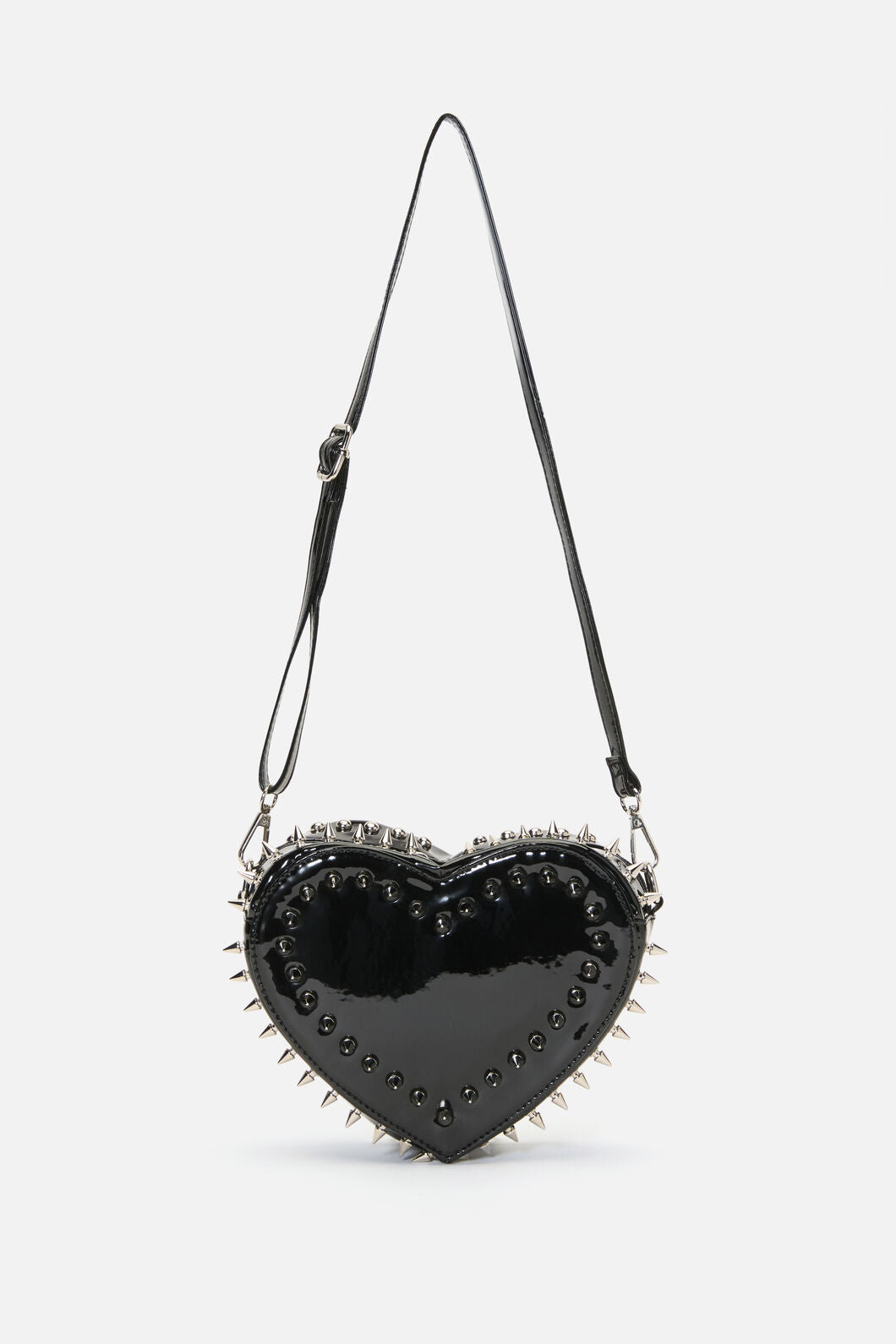 Black Friday - Spiked Heart Two Way Bag - black
