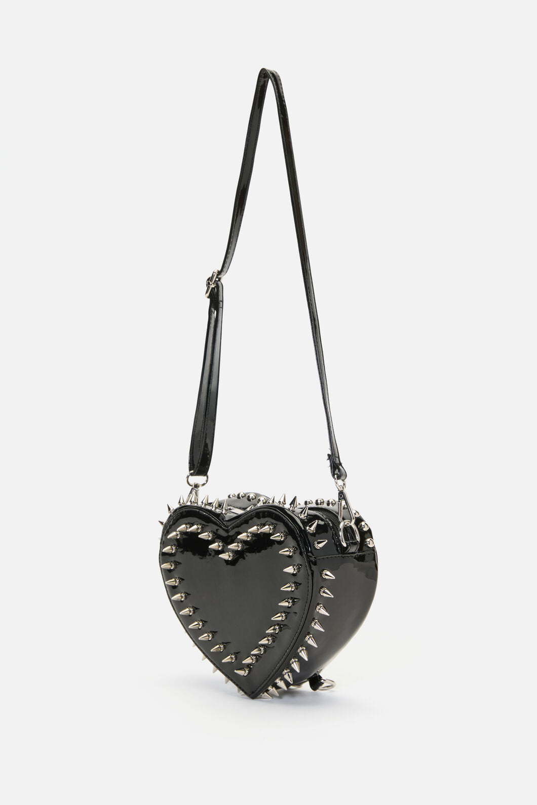 Black Friday - Spiked Heart Two Way Bag - black