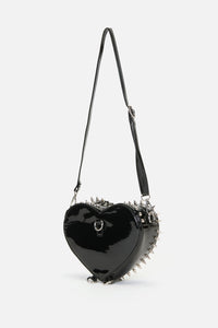 Black Friday - Spiked Heart Two Way Bag - black