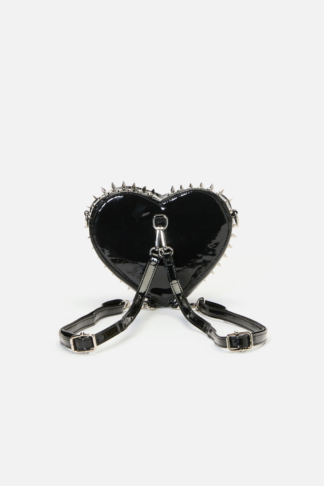 Black Friday - Spiked Heart Two Way Bag - black