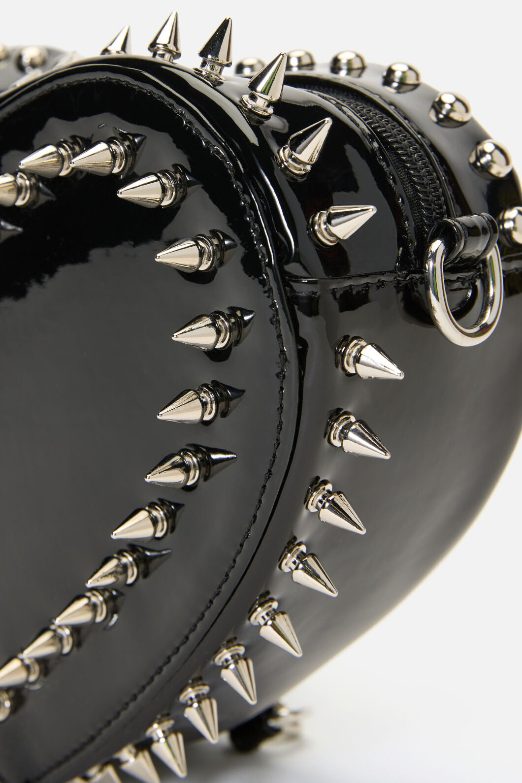Black Friday - Spiked Heart Two Way Bag - black
