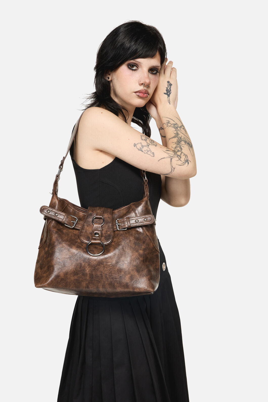 Black Friday - Worn Out Hardware Bag - chocolate