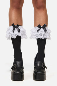 Black Friday - Super Ruffle Socks - black